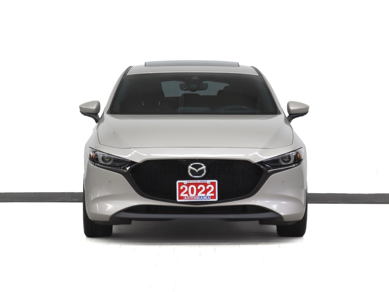 2022 Mazda MAZDA3 SPORT GT | AWD | Nav | Leather | Sunroof | CarPlay