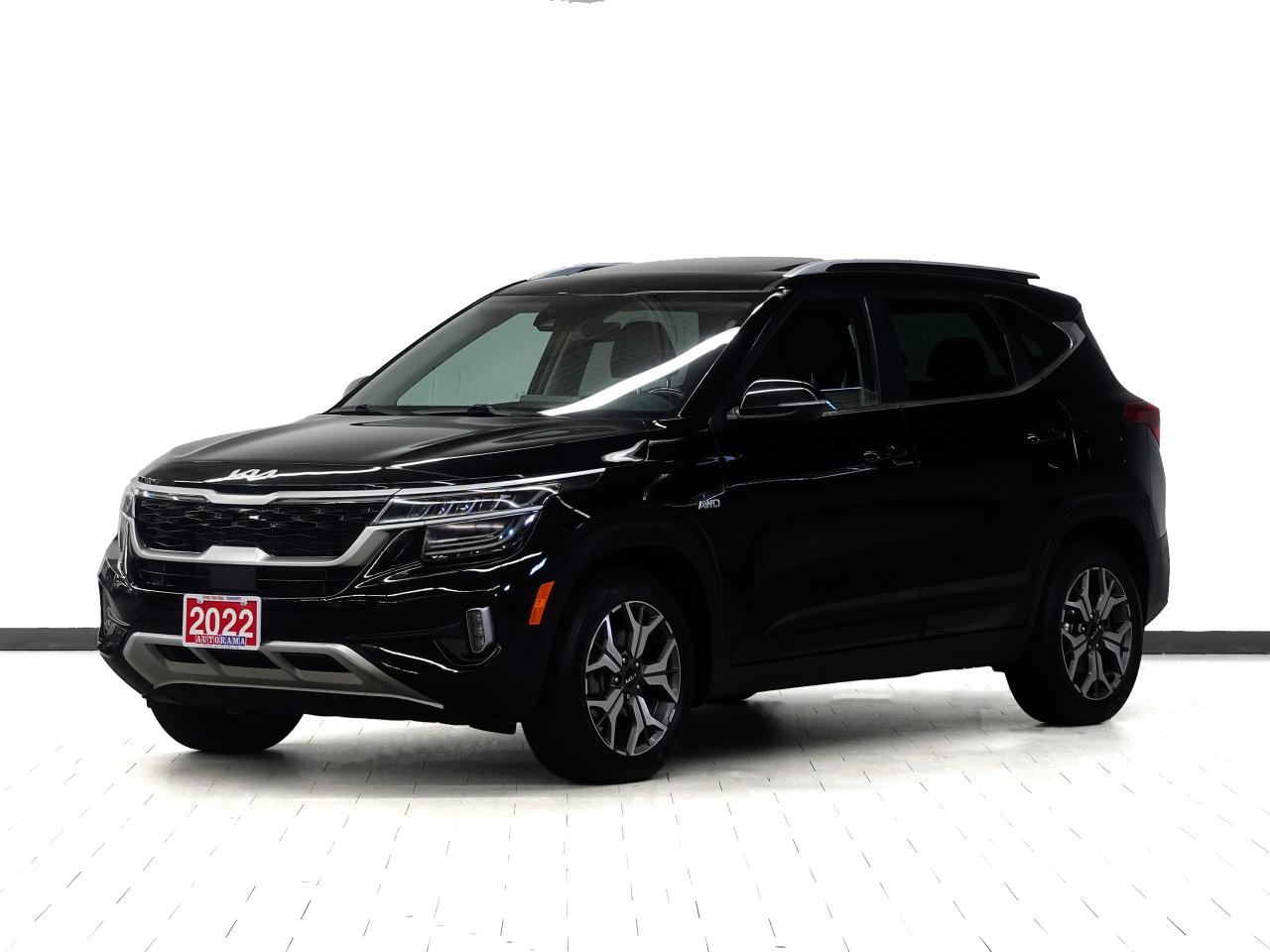 2022 Kia Seltos EX PREMIUM | AWD | Nav | Sunroof | BSM | CarPlay