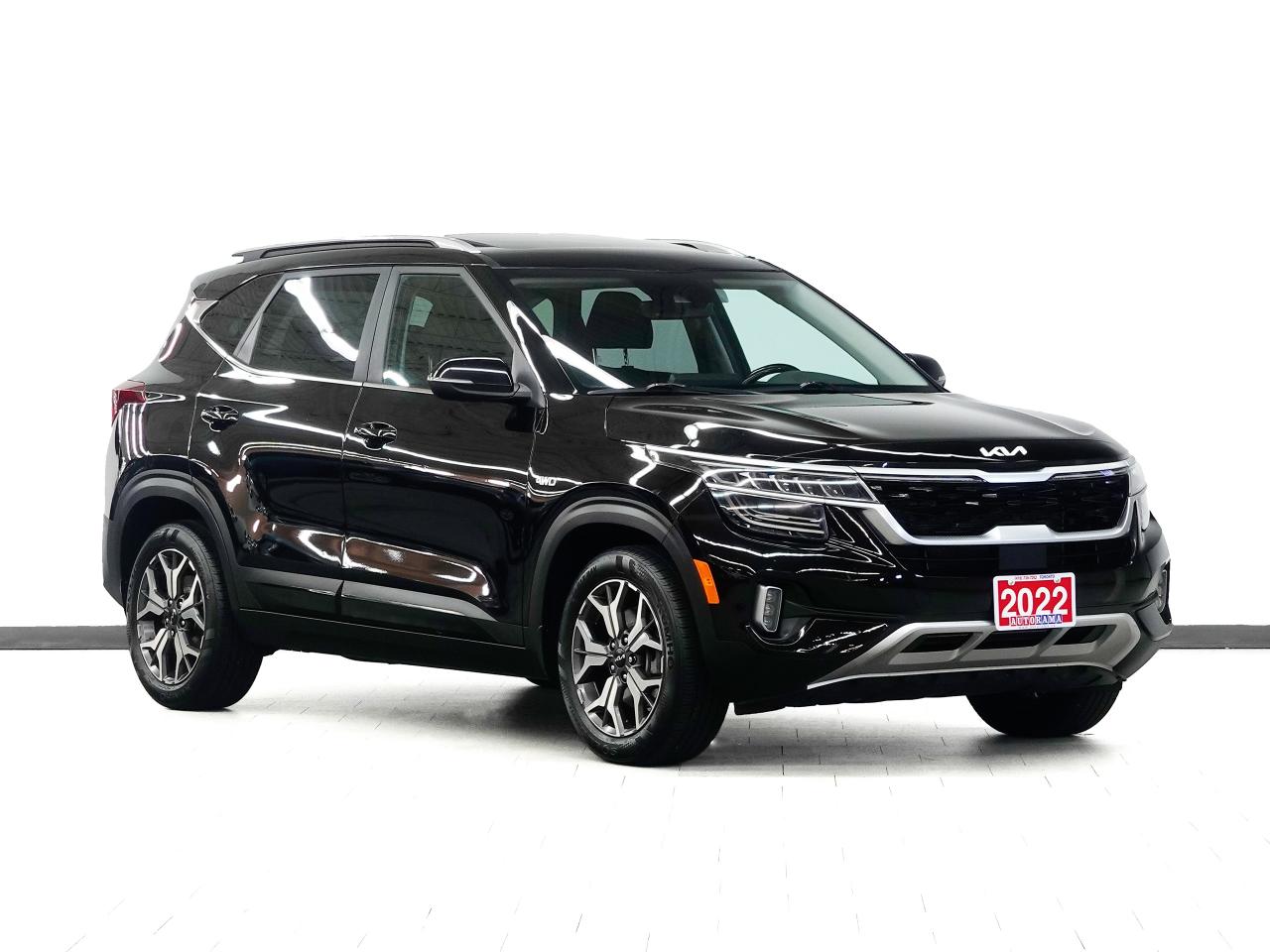 2022 Kia Seltos EX PREMIUM | AWD | Nav | Sunroof | BSM | CarPlay
