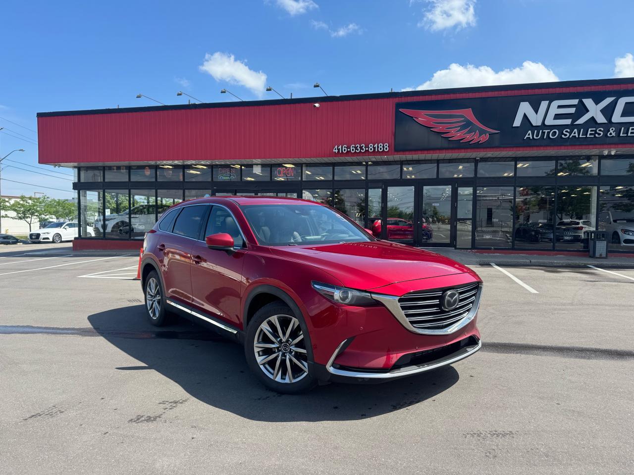 2018 Mazda CX-9 GT 7 PASS AWD LEATHER SUNROOF NAVI L/ASSIST B/SPOT