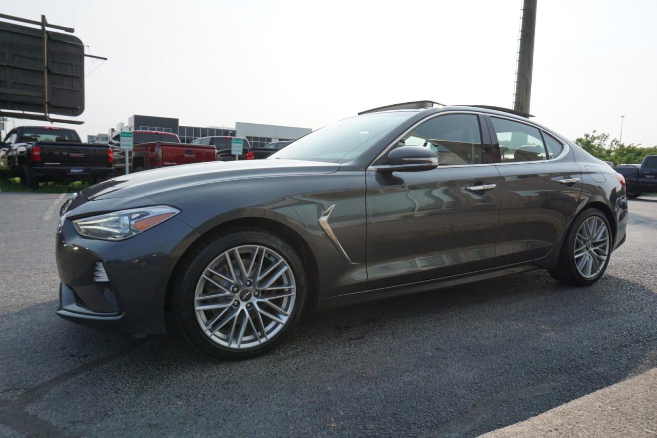 2021 Genesis G70 2.0T ELITE HTRAC AWD CERTIFIED CAMERA NAV BLUETOOTH LEATHER HEAT/COOL SUNROOF CRUISE ALLOYS - Photo #3