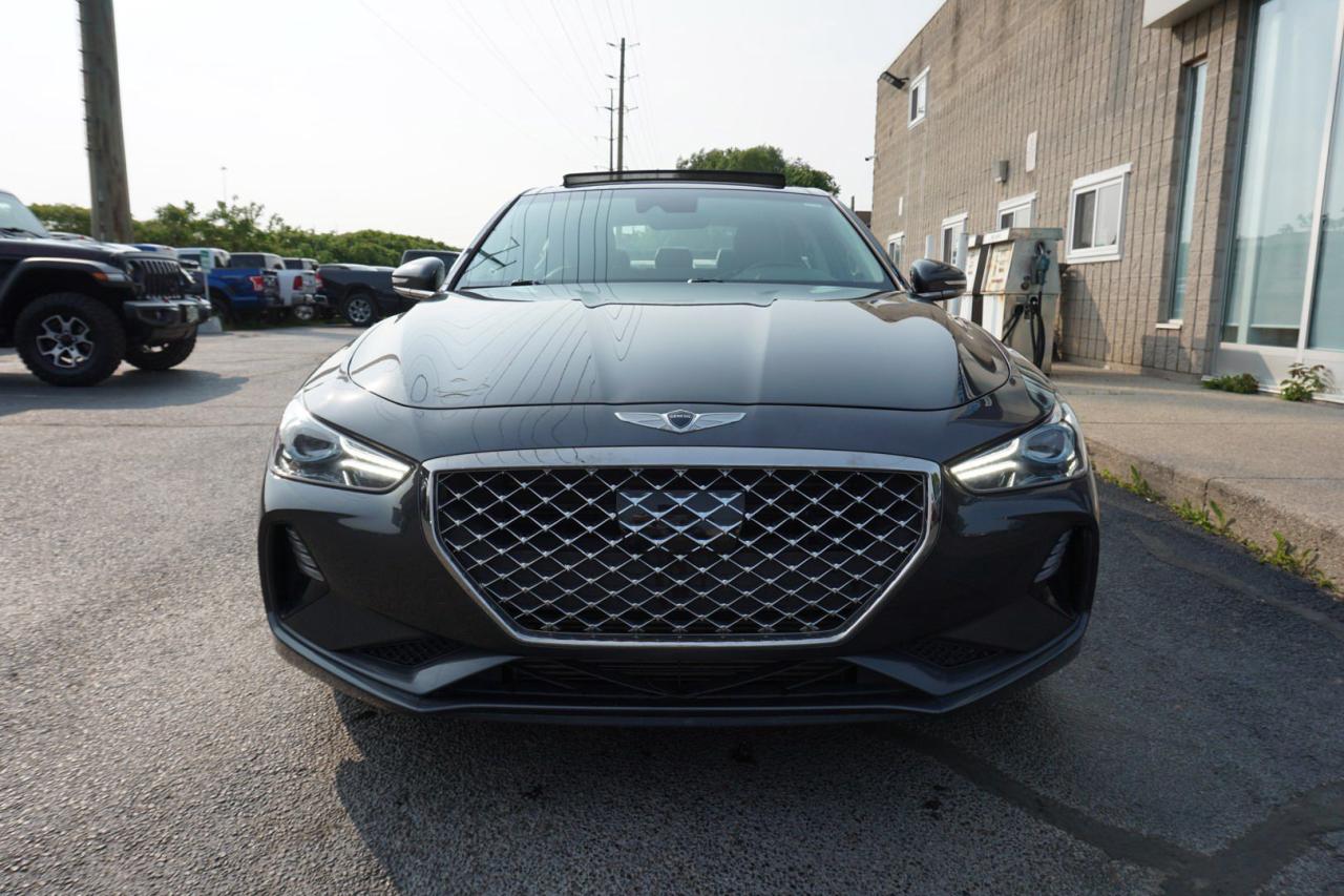 2021 Genesis G70 2.0T ELITE HTRAC AWD CERTIFIED CAMERA NAV BLUETOOTH LEATHER HEAT/COOL SUNROOF CRUISE ALLOYS - Photo #2