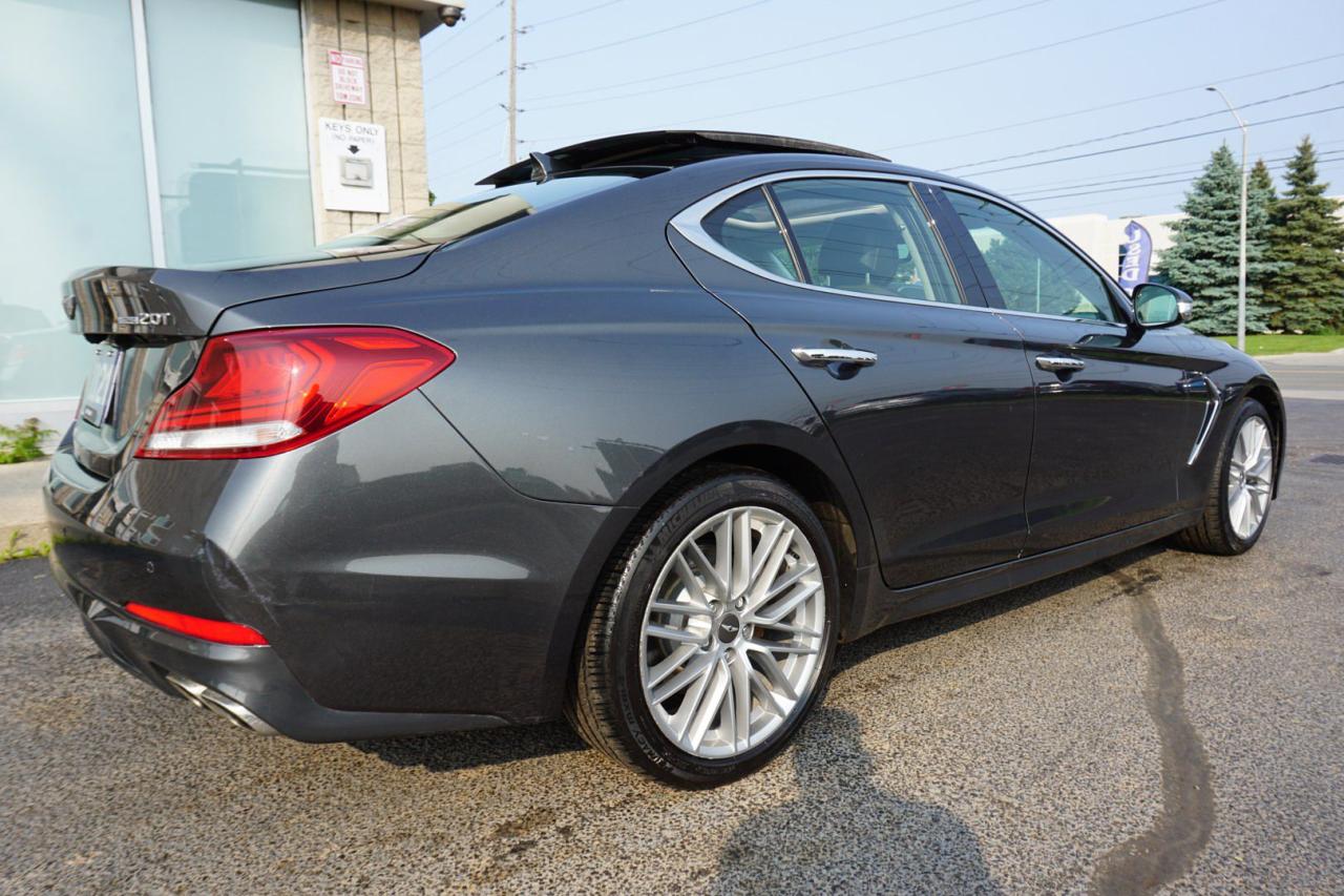 2021 Genesis G70 2.0T ELITE HTRAC AWD CERTIFIED CAMERA NAV BLUETOOTH LEATHER HEAT/COOL SUNROOF CRUISE ALLOYS - Photo #7
