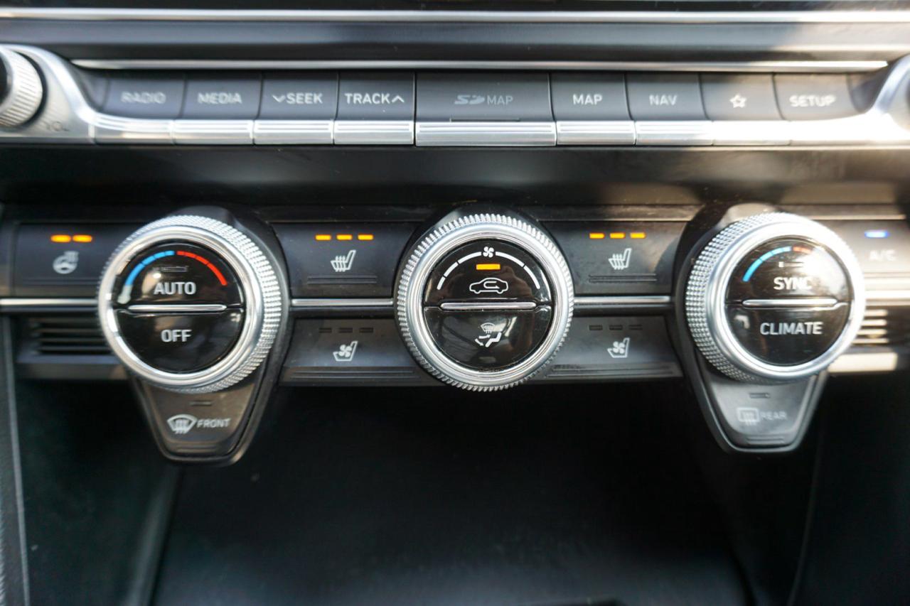 2021 Genesis G70 2.0T ELITE HTRAC AWD CERTIFIED CAMERA NAV BLUETOOTH LEATHER HEAT/COOL SUNROOF CRUISE ALLOYS - Photo #26