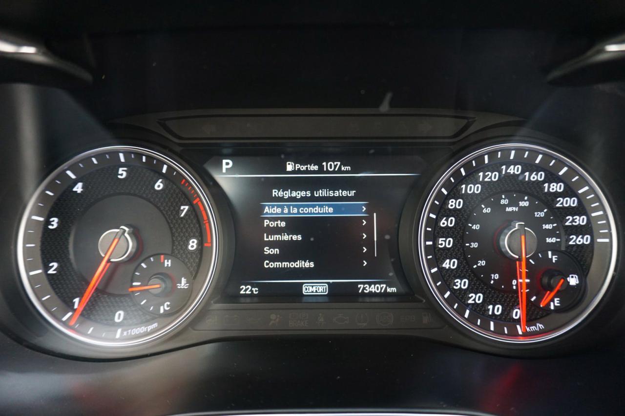2021 Genesis G70 2.0T ELITE HTRAC AWD CERTIFIED CAMERA NAV BLUETOOTH LEATHER HEAT/COOL SUNROOF CRUISE ALLOYS - Photo #53