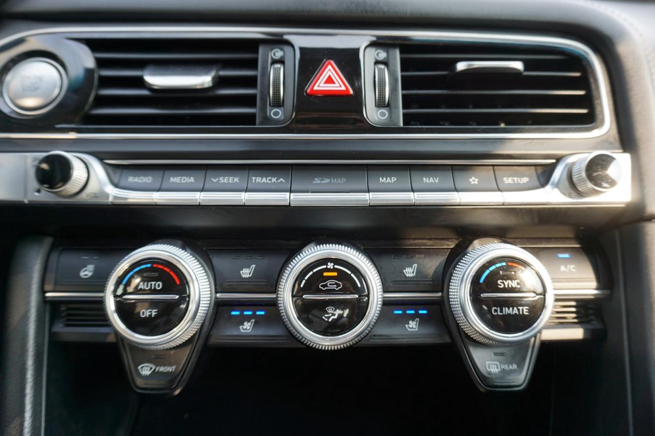 2021 Genesis G70 2.0T ELITE HTRAC AWD CERTIFIED CAMERA NAV BLUETOOTH LEATHER HEAT/COOL SUNROOF CRUISE ALLOYS - Photo #27