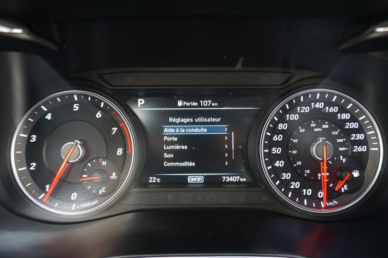 2021 Genesis G70 2.0T ELITE HTRAC AWD CERTIFIED CAMERA NAV BLUETOOTH LEATHER HEAT/COOL SUNROOF CRUISE ALLOYS - Photo #53