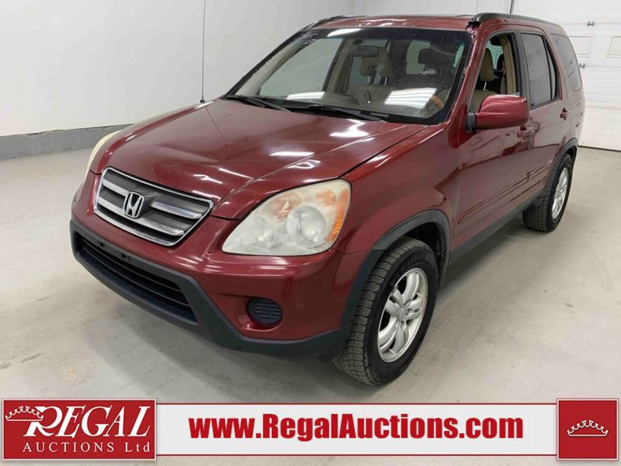Used 2005 Honda CR-V  for sale in Calgary, AB