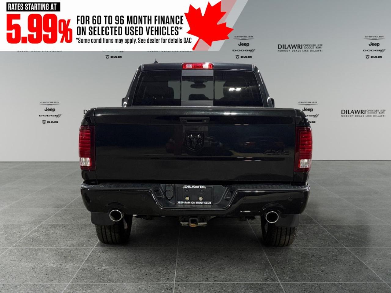 2018 RAM 1500 Sport 4x4 Crew Cab 5'7 Box *Ltd Avail* Photo3