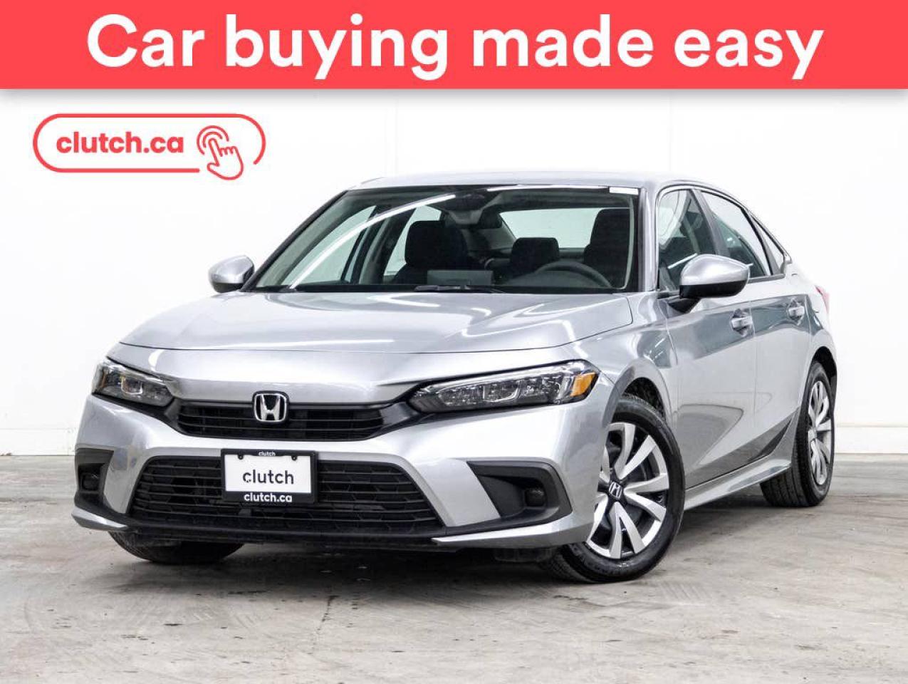Used 2024 Honda Civic LX-B w/ Apple CarPlay & Android Auto, Rearview Cam, Climate Control for sale in Toronto, ON