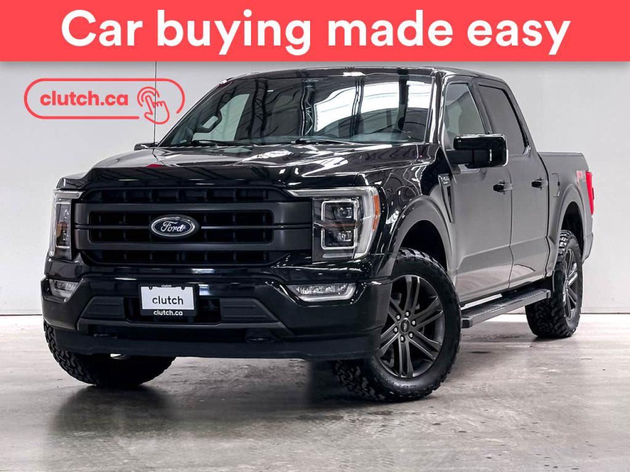 Used 2021 Ford F-150 Lariat SuperCrew 5 1/2 ft 4x4 w/ Apple CarPlay, Heated Front Seats, Rearview Cam for sale in Toronto, ON