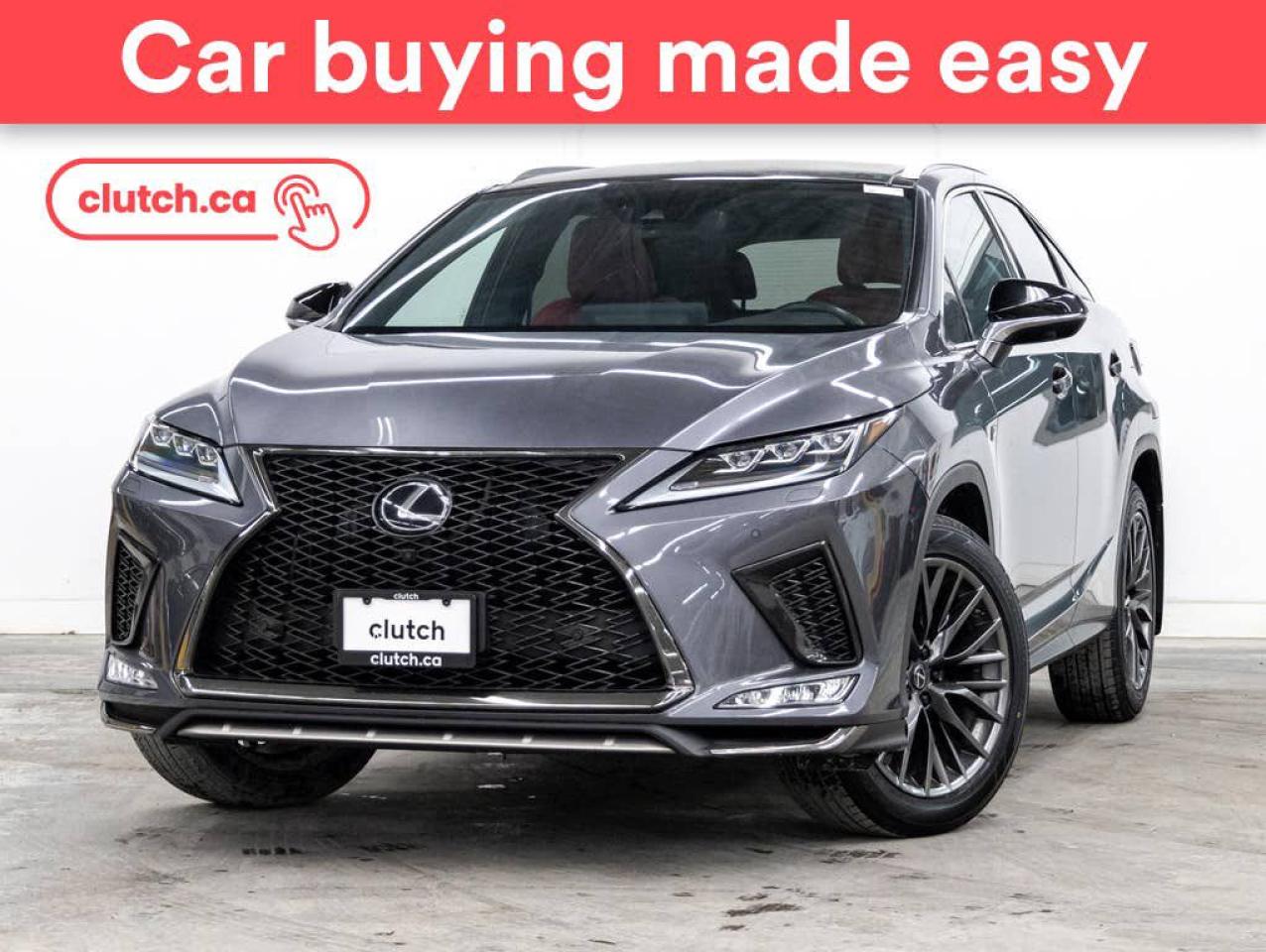 Used 2021 Lexus RX 350 AWD w/ F Sport 3 w/ Front Heated Seats, Rearview Cam, Nav for sale in Toronto, ON
