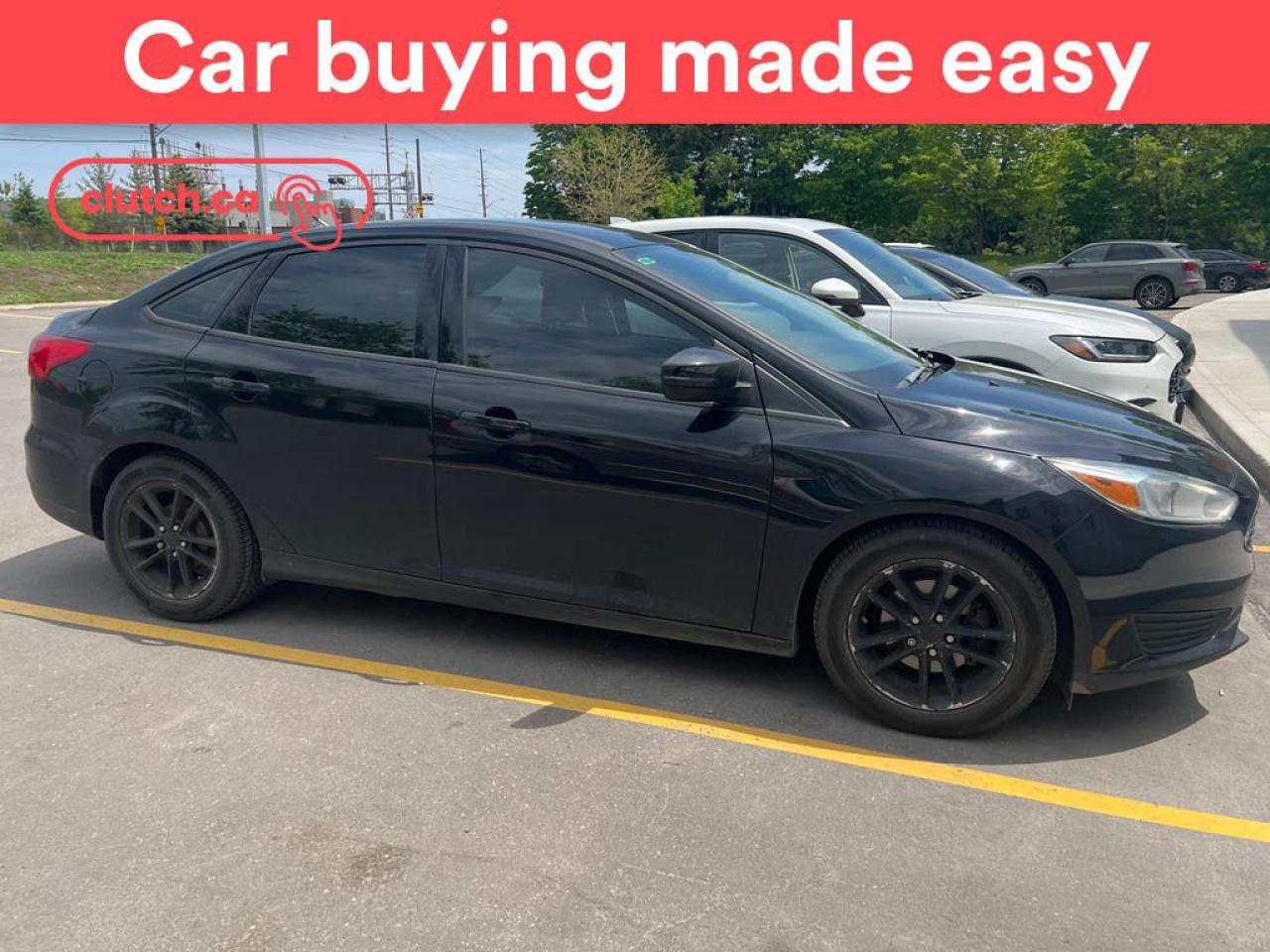 Used 2017 Ford Focus SE w/ Heated Front Seats, Rearview Camera, Cruise Control for sale in Toronto, ON