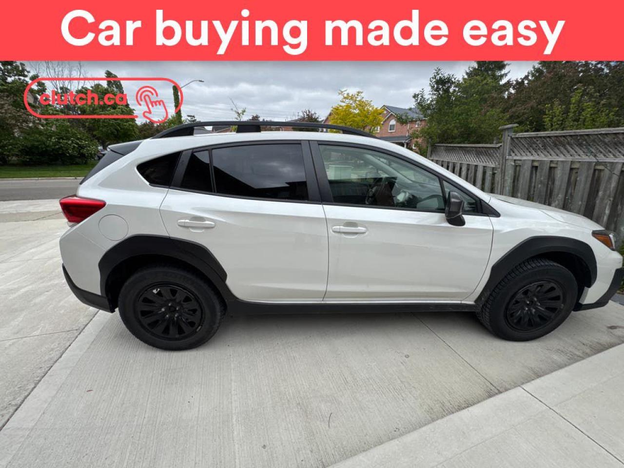 Used 2021 Subaru XV Crosstrek Outdoor AWD w/ EyeSight Pkg. w/ Apple CarPlay, Heated Front Seats, Rearview Cam for sale in Toronto, ON