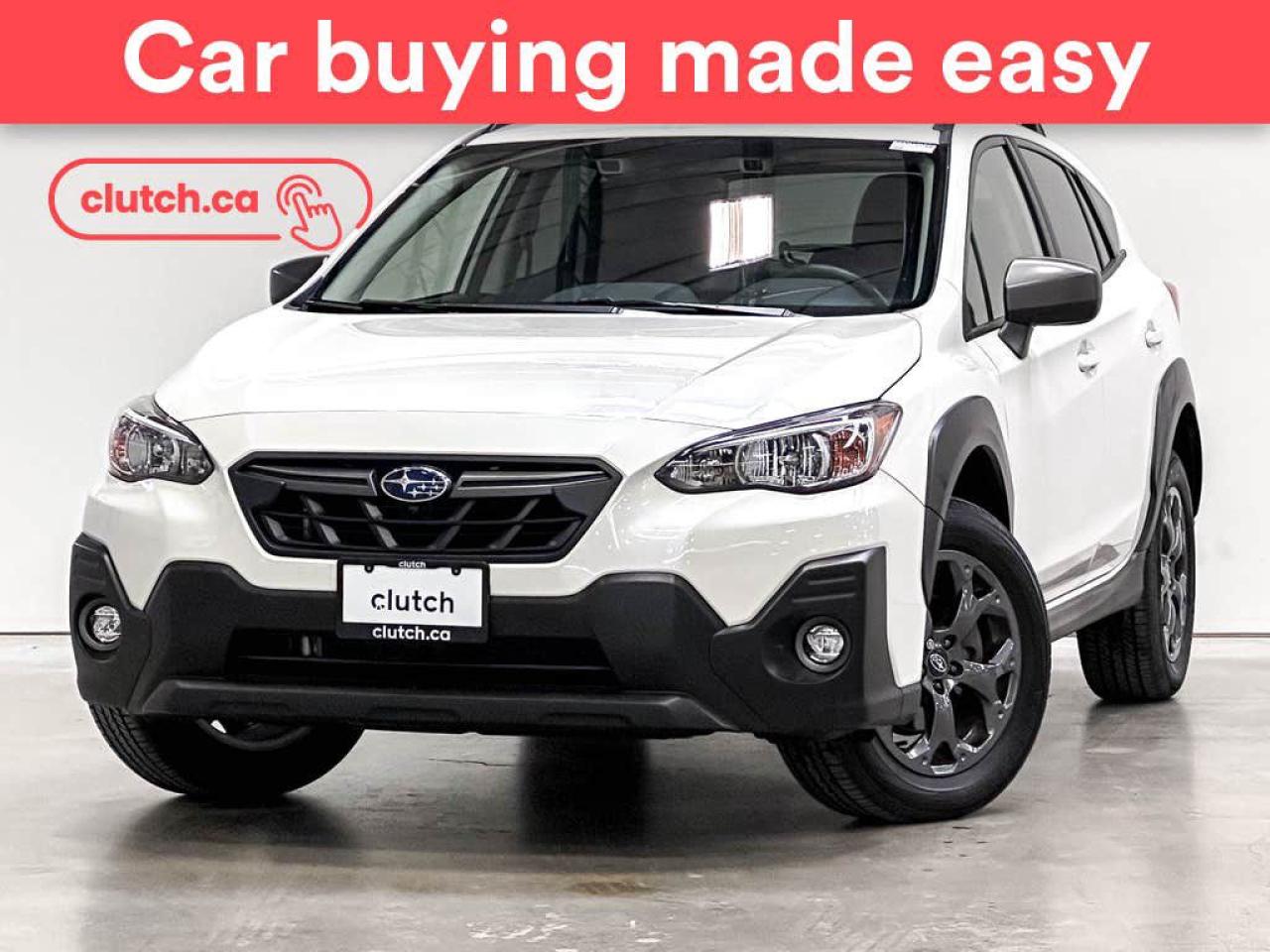 Used 2021 Subaru XV Crosstrek Outdoor AWD w/ EyeSight Pkg. w/ Apple CarPlay, Heated Front Seats, Rearview Cam for sale in Toronto, ON