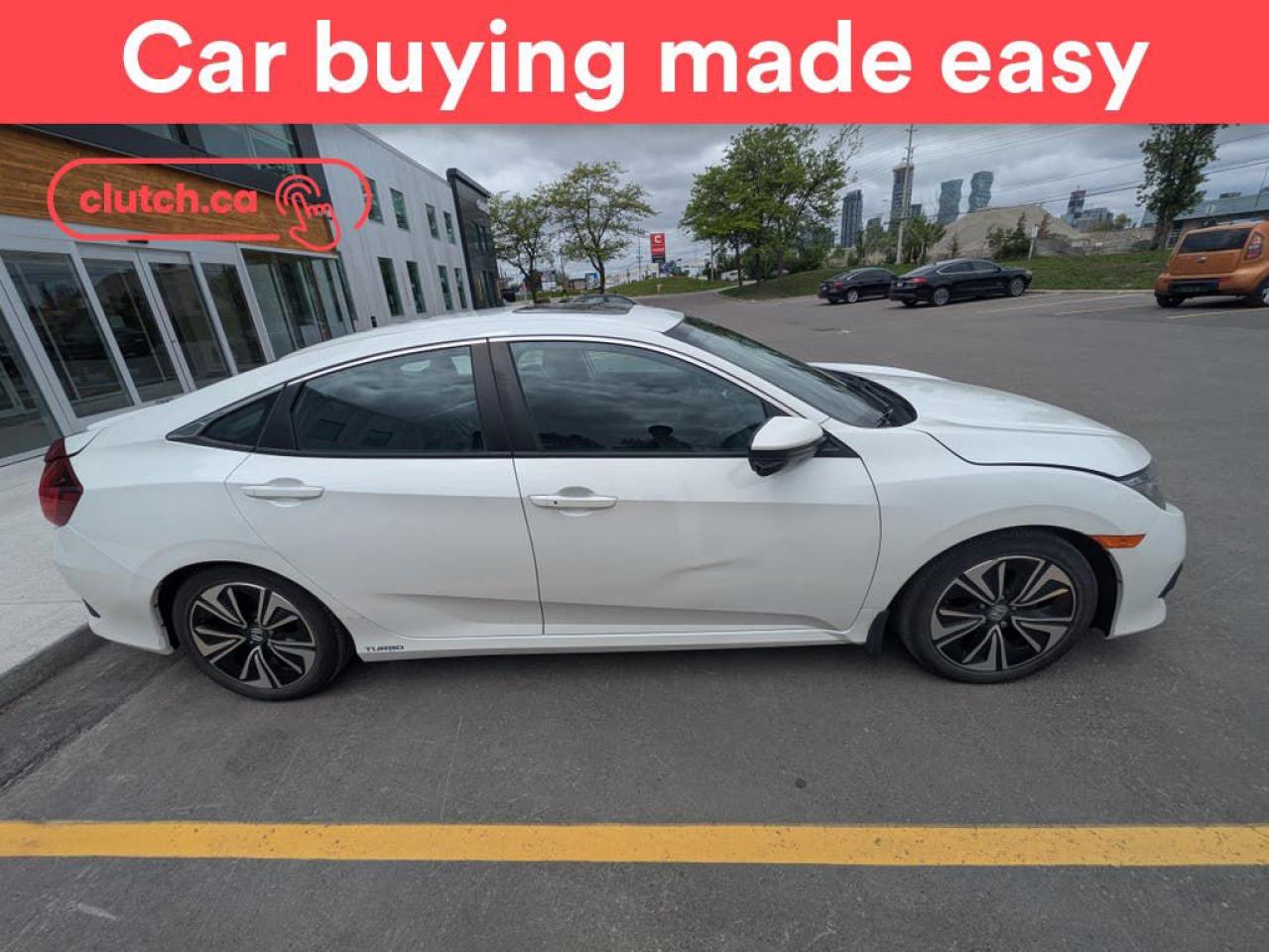 Used 2016 Honda Civic EX-T w/ Apple CarPlay, Heated Front Seats, Rearview Cam for sale in Toronto, ON