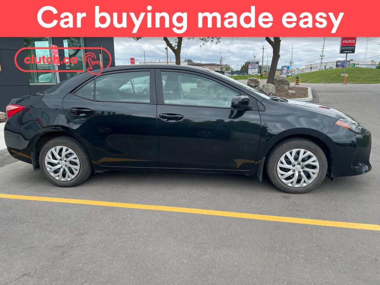 Used 2017 Toyota Corolla LE w/ Heated Front Seats, Rearview Camera, Cruise Control for sale in Toronto, ON