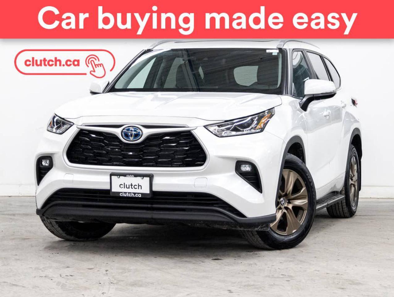 Used 2023 Toyota Highlander HYBRID XLE AWD w/ Apple CarPlay & Android Auto, Rearview Cam, Dual Zone A/C for sale in Toronto, ON