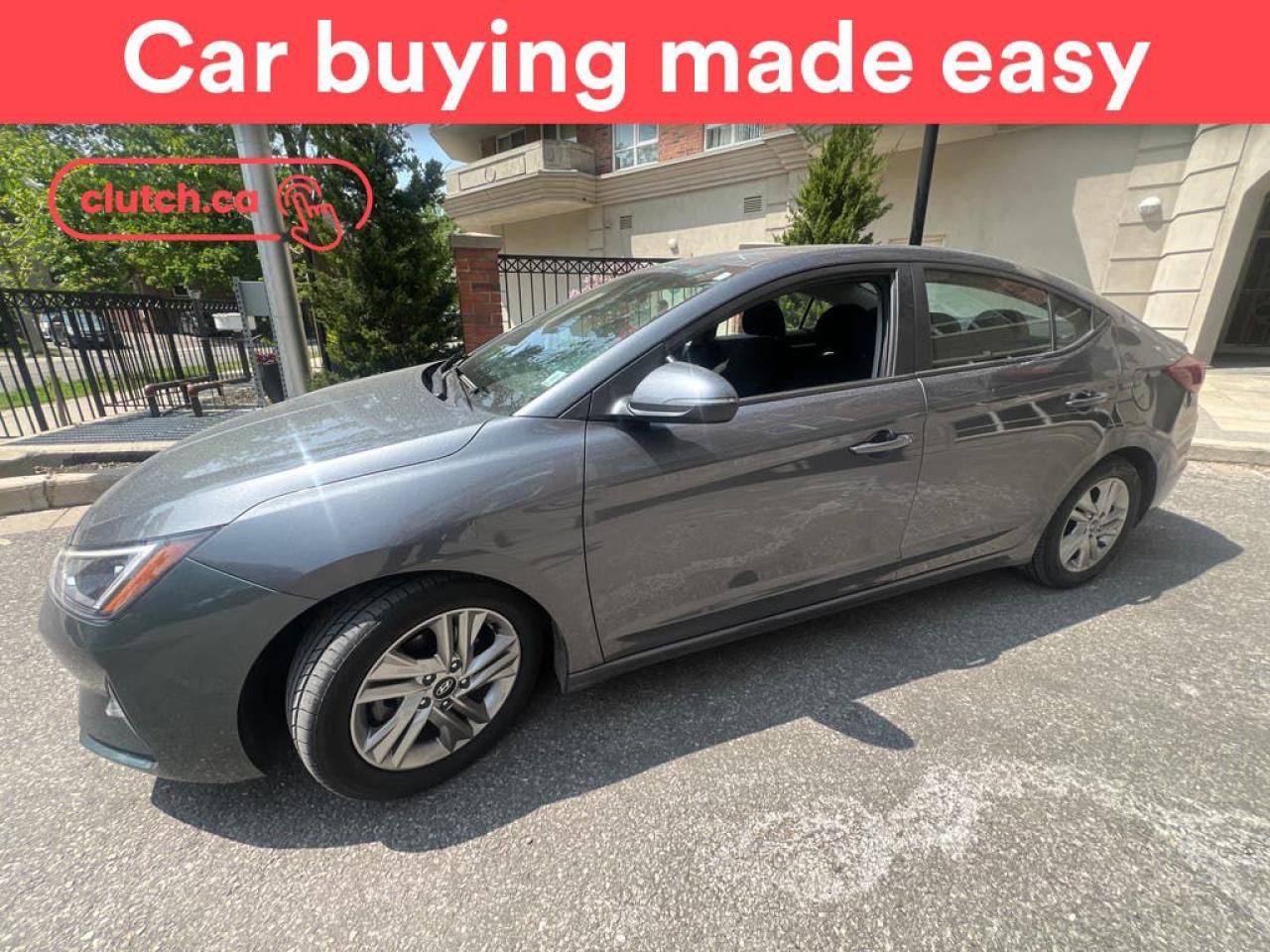 Used 2019 Hyundai Elantra Preferred w/Apple CarPlay & Android Auto, Heated Front Seats, Backup Cam for sale in Toronto, ON