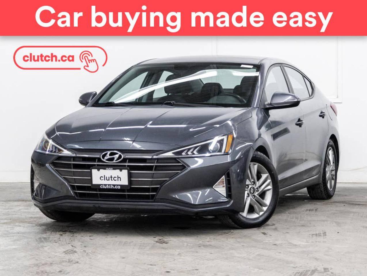 Used 2019 Hyundai Elantra Preferred w/Apple CarPlay & Android Auto, Heated Front Seats, Backup Cam for sale in Toronto, ON
