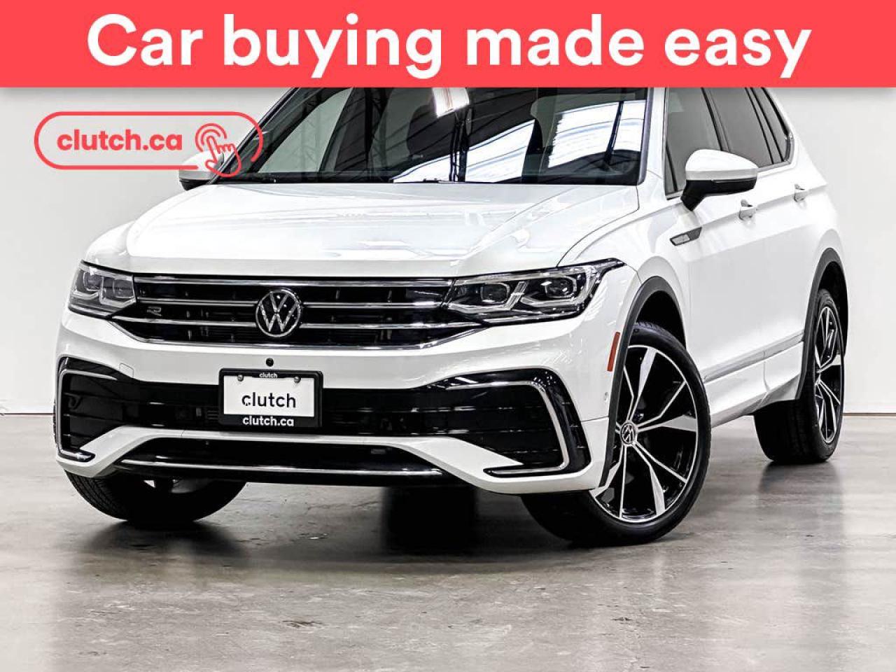 Used 2024 Volkswagen Tiguan Highline R-Line AWD w/ Apple CarPlay, Heated Front Seats, Rearview Cam for sale in Toronto, ON