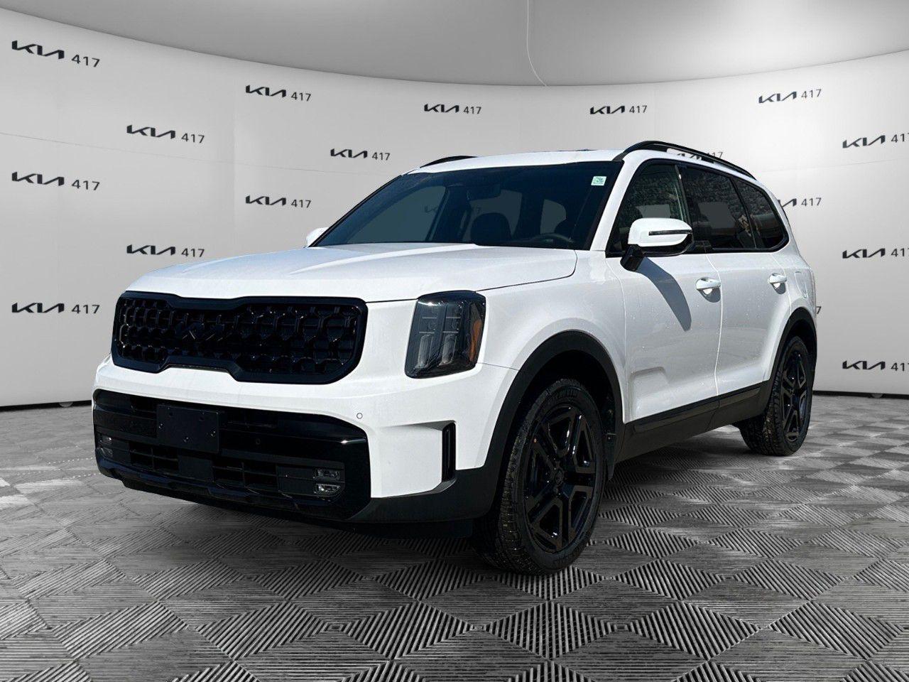New 2025 Kia Telluride X-Line AWD w/Black Interior for sale in Gloucester, ON