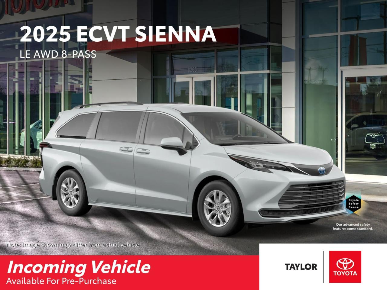 New 2025 Toyota Sienna LE 8-Passenger for sale in Regina, SK