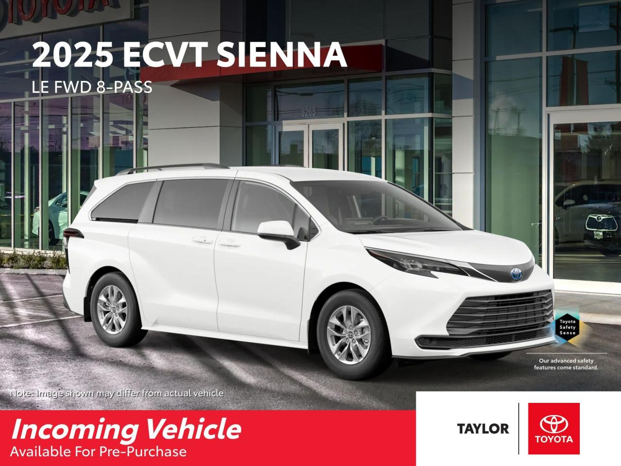 New 2025 Toyota Sienna LE 8-Passenger for sale in Regina, SK