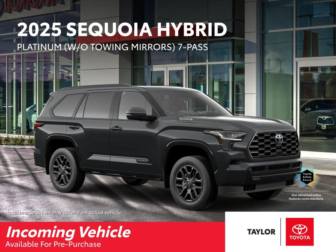New 2025 Toyota Sequoia Platinum for sale in Regina, SK
