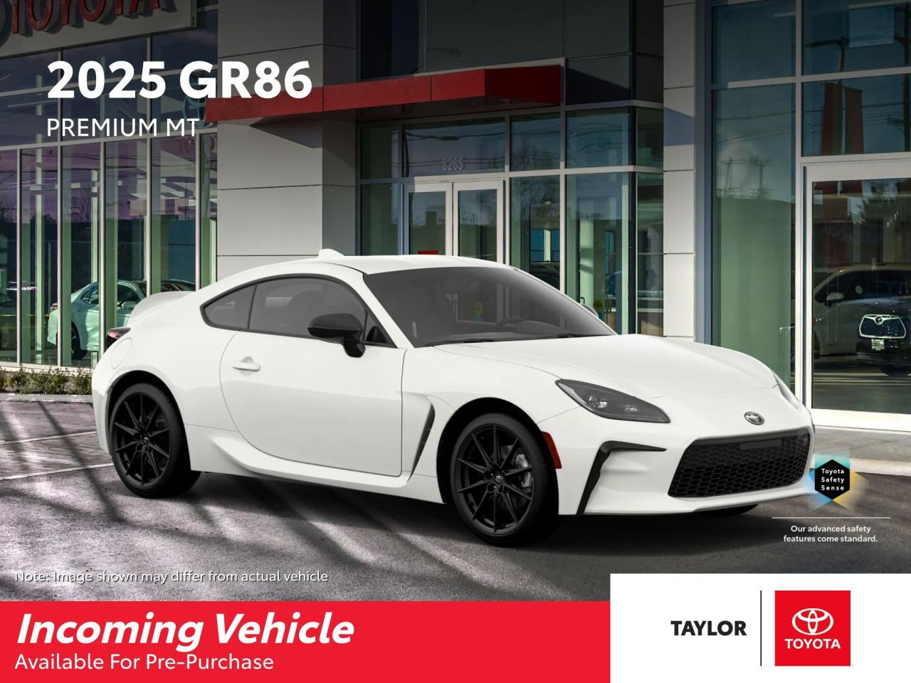 New 2025 Toyota GR86 Premium for sale in Regina, SK