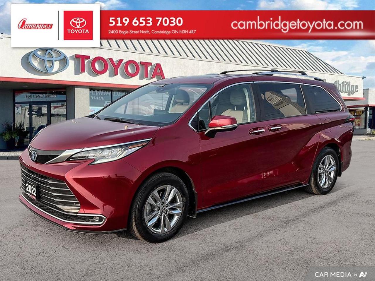Used 2023 Toyota Sienna Limited 7-Passenger for sale in Cambridge, ON