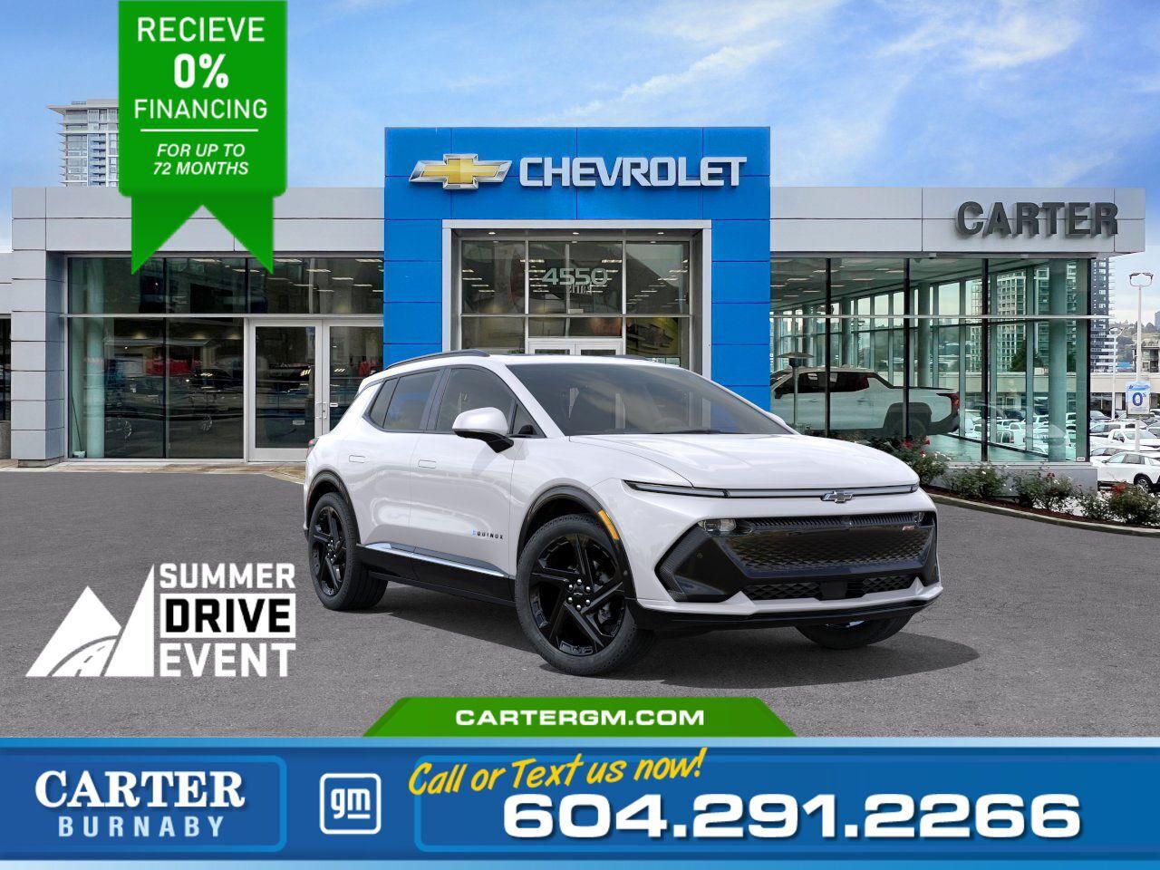New 2025 Chevrolet Equinox EV for sale in Burnaby, BC