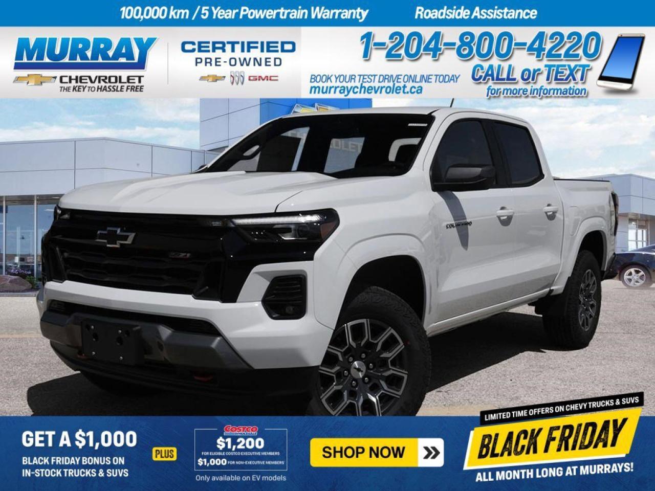 New 2025 Chevrolet Colorado 4WD Z71 for sale in Winnipeg, MB