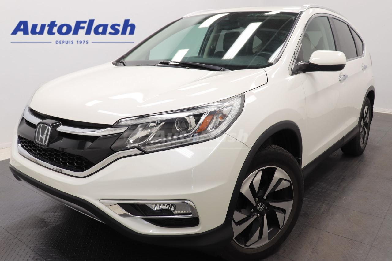Used 2015 Honda CR-V TOURING, AWD, TOIT, CUIR, SIÈGES CHAUFFANTS, for sale in Saint-Hubert, QC