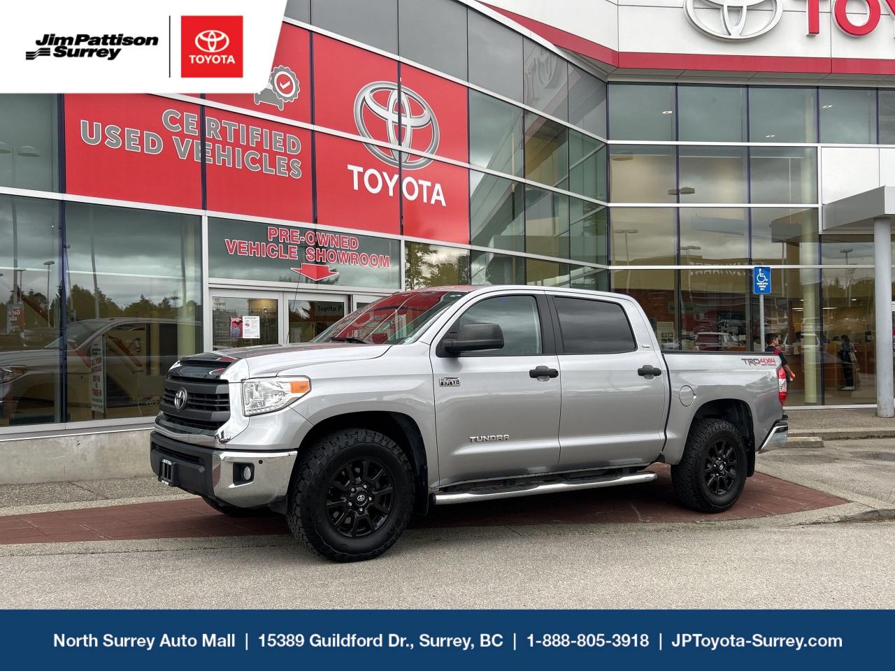 Used 2015 Toyota Tundra 4WD Crewmax 146  5.7L SR5 for sale in Surrey, BC