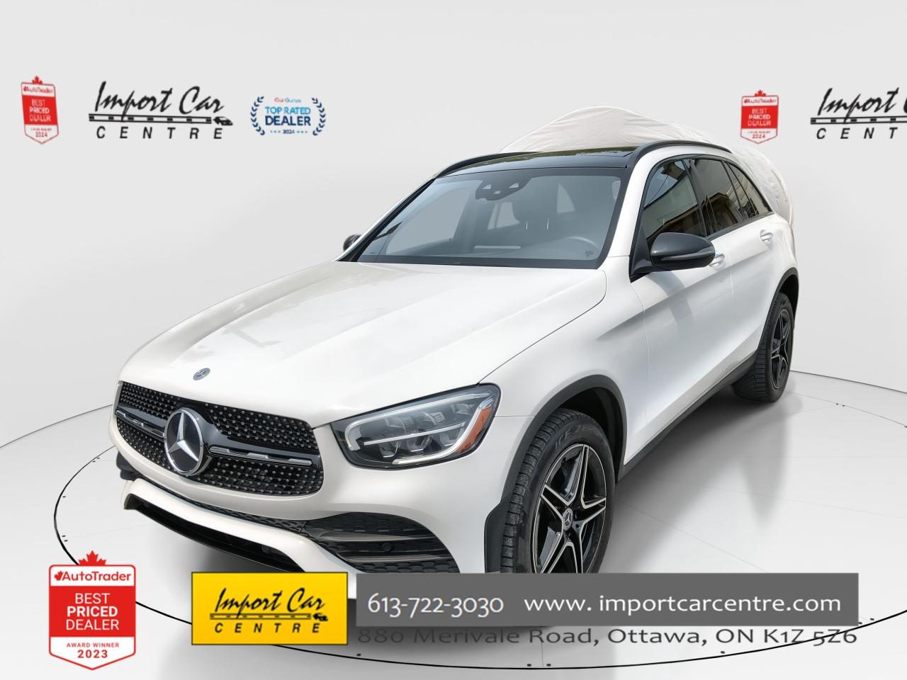 Used 2020 Mercedes-Benz GLC 300 PANO.ROOF, NAVI, NIGHT PKG, MIRROR PKG for sale in Ottawa, ON