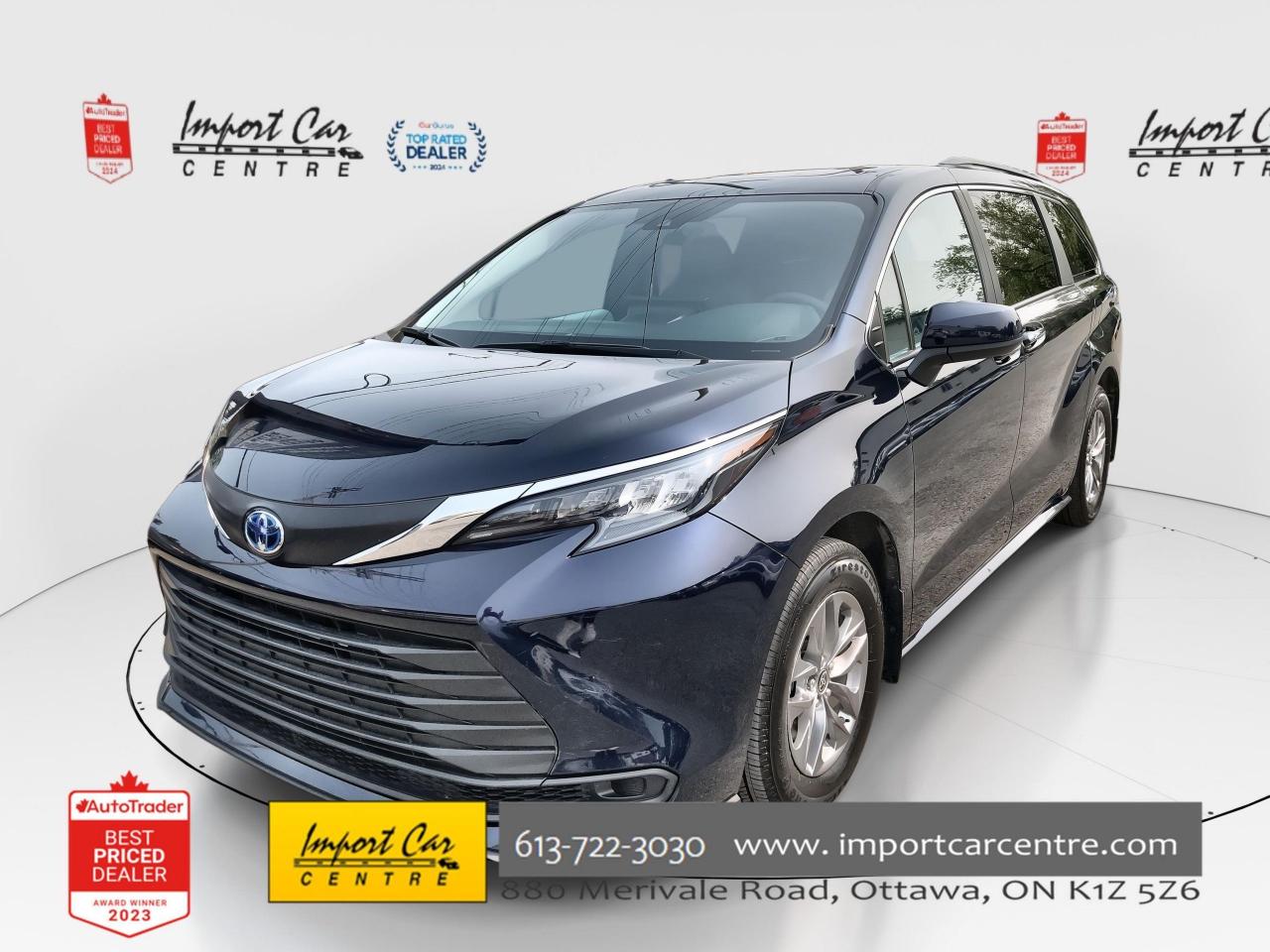Used 2025 Toyota Sienna XLE 8-Passenger 8 PASS, HYBRID, SOFTEX, ROOF, HTD. for sale in Ottawa, ON