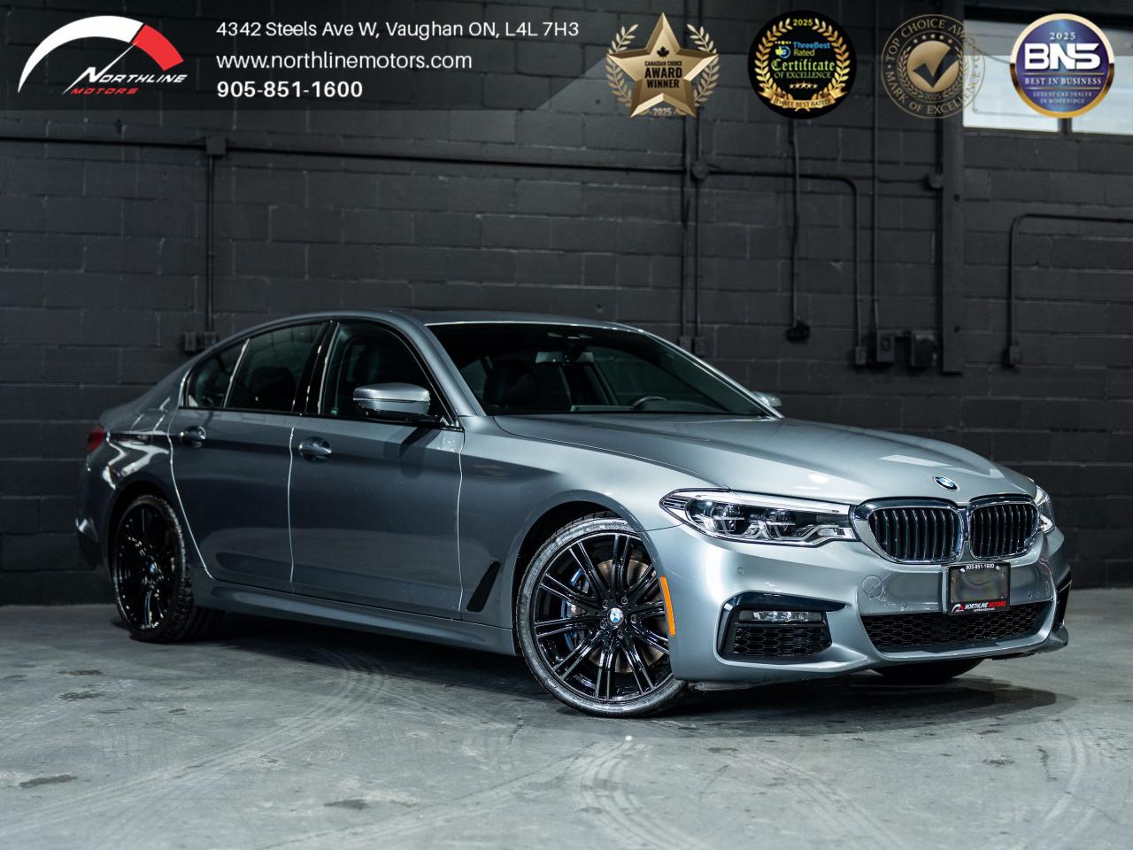 Used 2019 BMW 5 Series 540i/360 CAM/HUD/HARMEN K/M PACKAGE/1OWNER for sale in Vaughan, ON