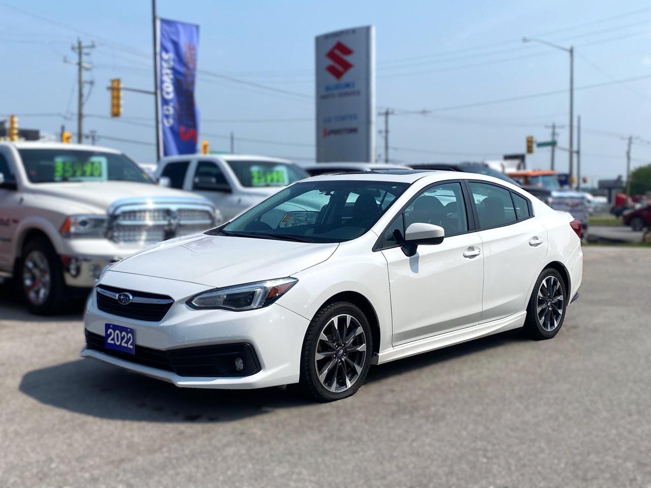 Used 2022 Subaru Impreza Sport AWD ~Heated Seats ~Sunroof ~Bluetooth ~Cam for sale in Barrie, ON