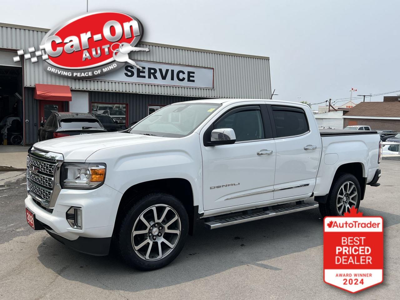 Used 2021 GMC Canyon DENALI 4X4|3.6L V6 |COOLED LEATHER | CREW| CARPLAY for sale in Ottawa, ON