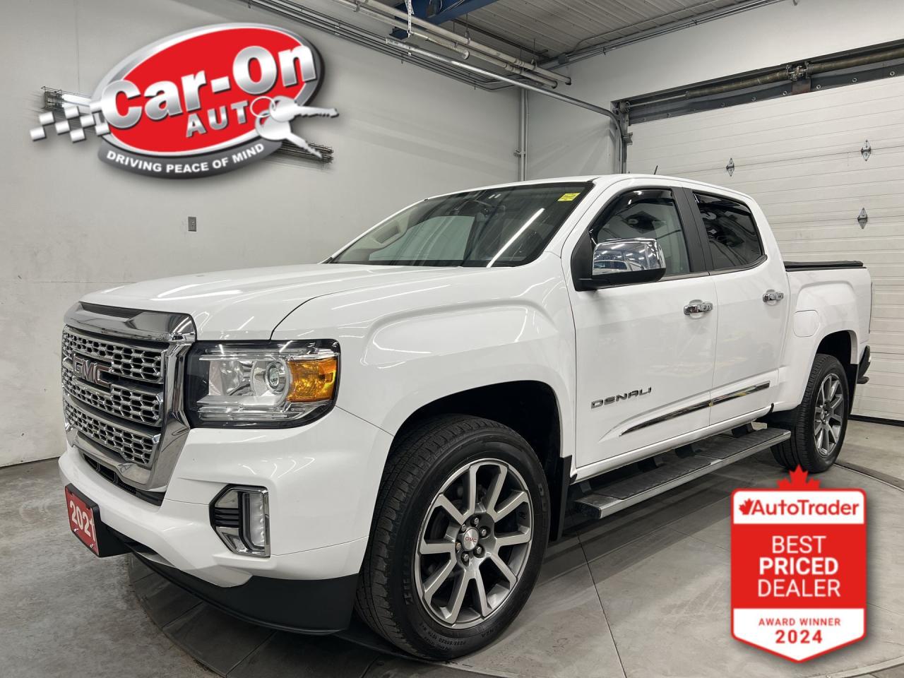 Used 2021 GMC Canyon DENALI 4X4|3.6L V6 |COOLED LEATHER | CREW| CARPLAY for sale in Ottawa, ON
