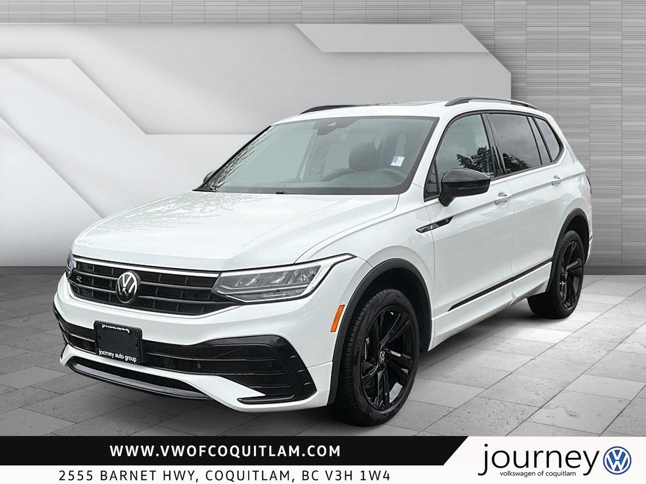 Used 2024 Volkswagen Tiguan Comfortline R-Line Black 2.0T 8sp at w/Tip 4M for sale in Coquitlam, BC