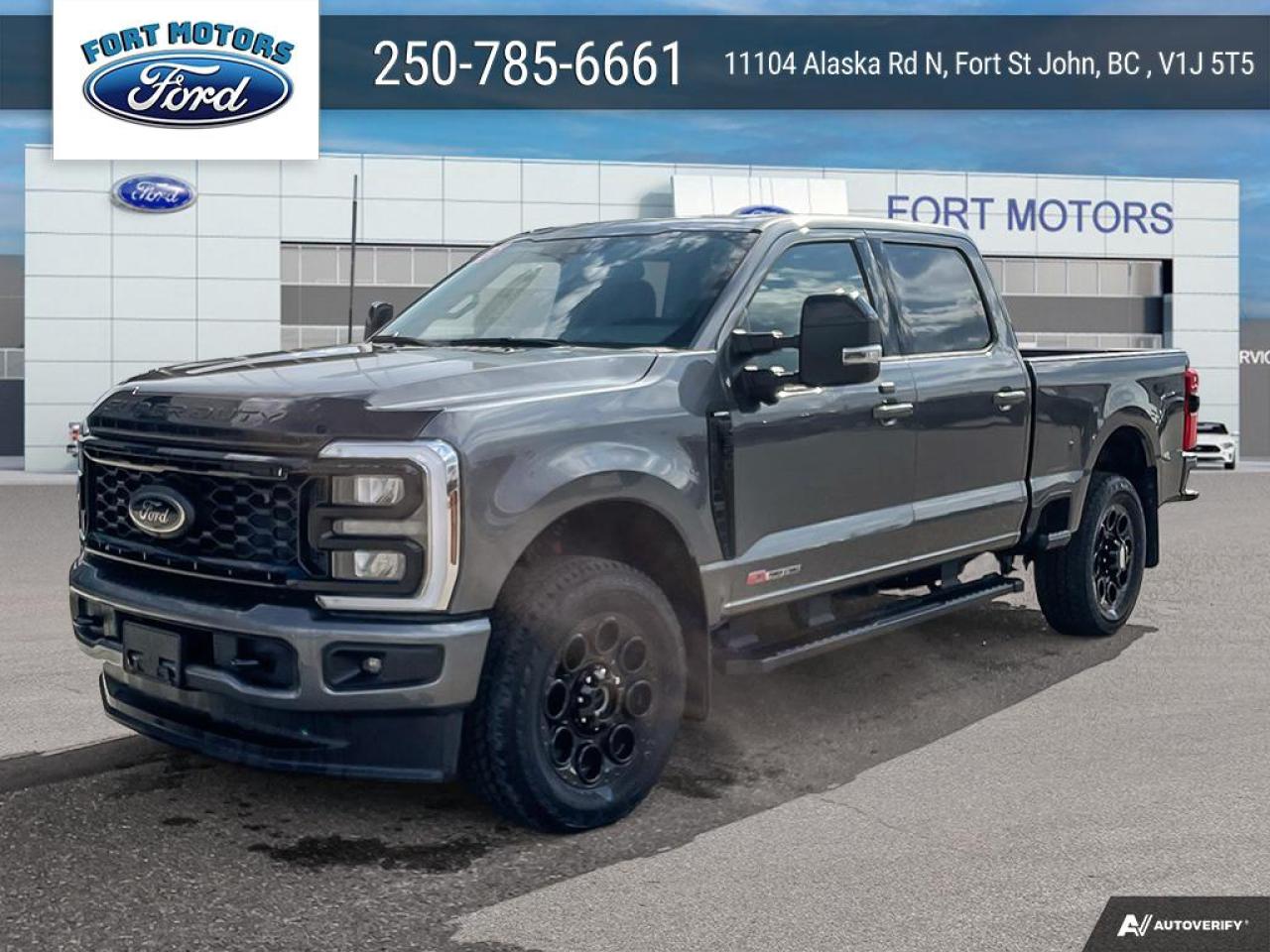 New 2025 Ford SUPER DUTY F-350 SRW F-350® Lariat® for sale in Fort St John, BC
