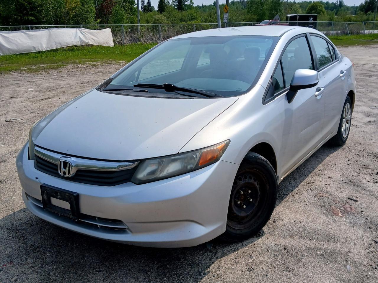 Used 2012 Honda Civic LX for sale in North Bay, ON