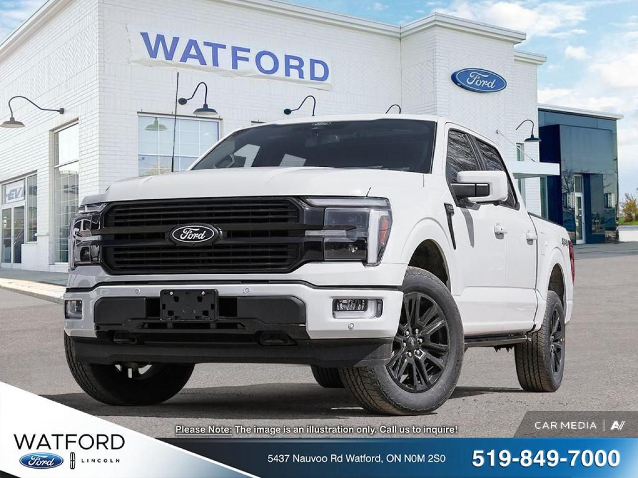 New 2025 Ford F-150 Hybrid PLATINUM for sale in Watford, ON