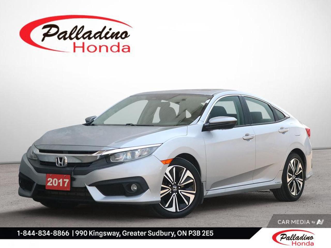 Used 2017 Honda Civic Sedan EX-T for sale in Greater Sudbury, ON