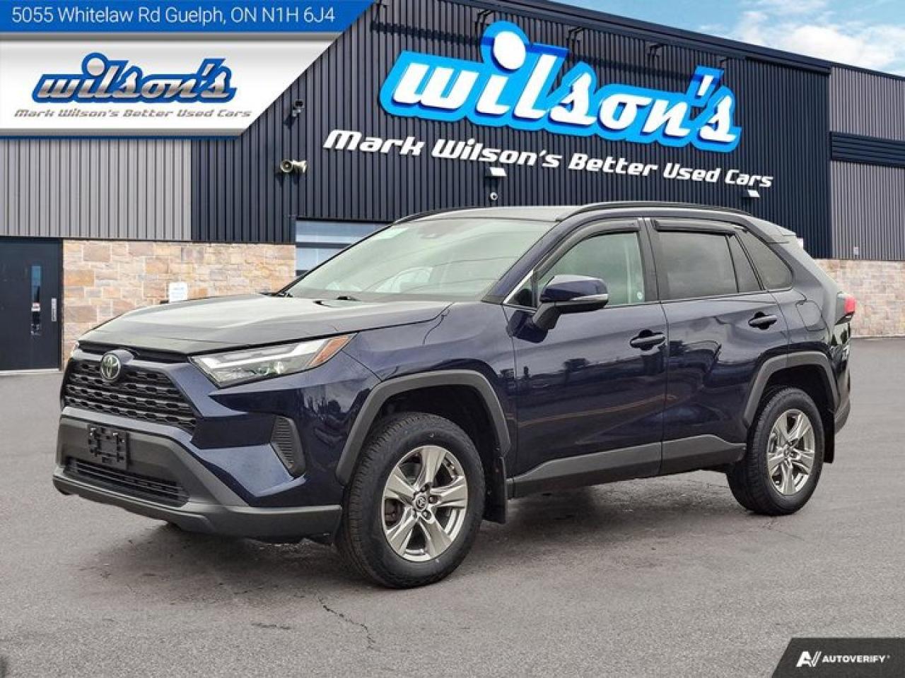Used 2022 Toyota RAV4 XLE AWD | Sunroof | Radar Cruise | Heated Wheel + Seats | CarPlay + Android | Rear Camera & More ! for sale in Guelph, ON