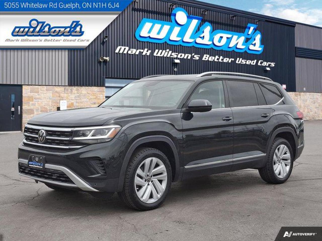 Used 2021 Volkswagen Atlas Highline4Motion | Leather | Pano Roof | Apple CarPlay & Android Auto | New Tires | for sale in Guelph, ON