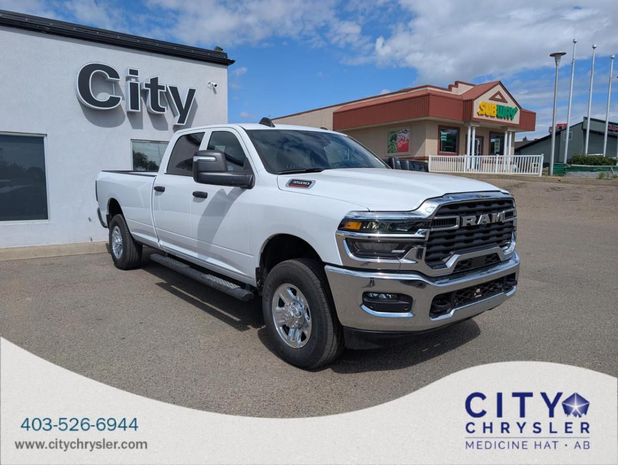 New 2025 RAM 3500 Tradesman 4x4 Crew Cab 8' Box for sale in Medicine Hat, AB