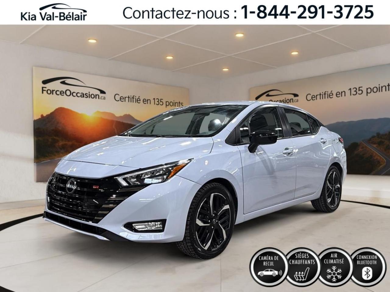 Used 2024 Nissan Versa SR *CAMÉRA *CARPLAY *CRUISE *SIÈGE CHAUFF *A/C for sale in Québec, QC